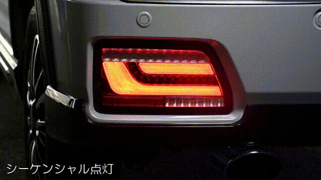 流星バージョン (クリアレンズ) オールLEDテールランプ アトレー / ハイゼットカーゴ / デッキバン S700 / 710系 REIZ LTL-DH22-CC