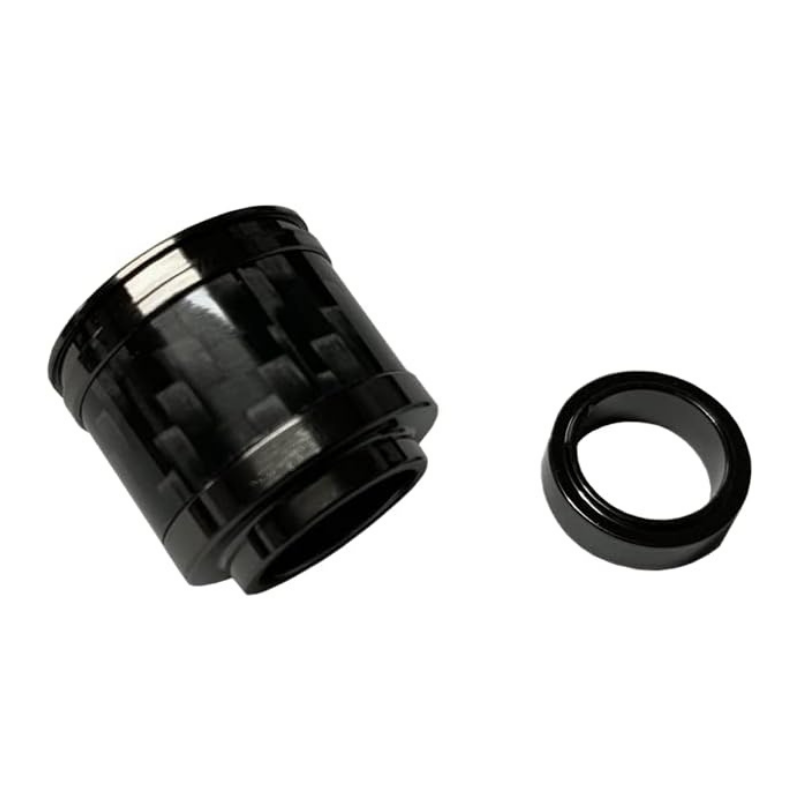 リヤビューを引き締める (ブラックカーボン+BKキャップ) リアワイパーキャップ Sサイズ ルークス B44系 R2/3- YourParts JRW-SBB 車 カスタム パーツ 外装