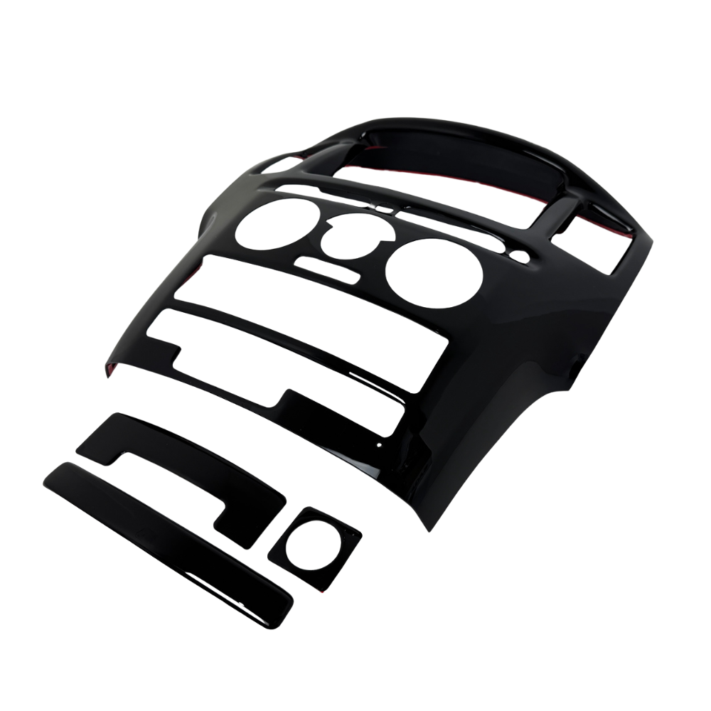 商用車ドレスアップに 当店オリジナル (ピアノブラック) 3Dドレスアップセンターパネル 4Pセット プロボックス NCP50系 H14/7-H26/7 DYP カスタム パーツ