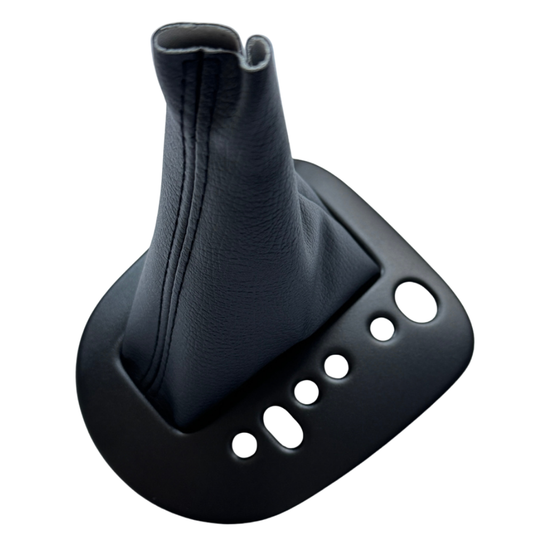 ガソリン車ハイブリッド車共通 (ブラックレザー×ブラックステッチ) シフトブーツ プロボックス/サクシード 160系 H26/9- YourParts 国内生産