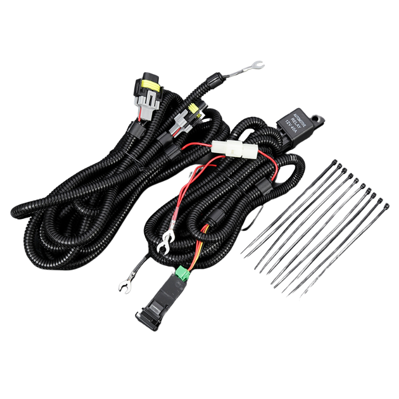 (フォグ無し車用ハーネス トヨタ車用汎用品) フォグランプハーネスキット ハイエース/レジアスエース 200系 4-6型 HL2602