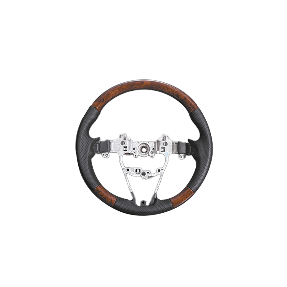 ノーマルグリップ (茶木目) コンビステアリング ソリオ/バンディット MA46S/MA36S (H27/8-R2/12) LANBO SS03B