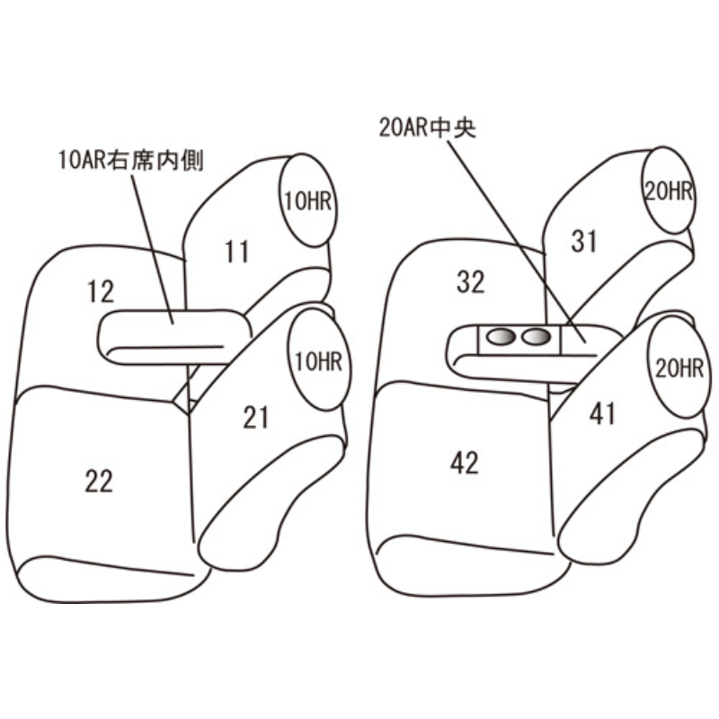 (ブラック) シートカバー Clazzio Jr アトレーワゴン S321G 前期 (H17/05-H24/3) クラッツィオ ED-0665 前列アームレスト有車 ブラックエディション