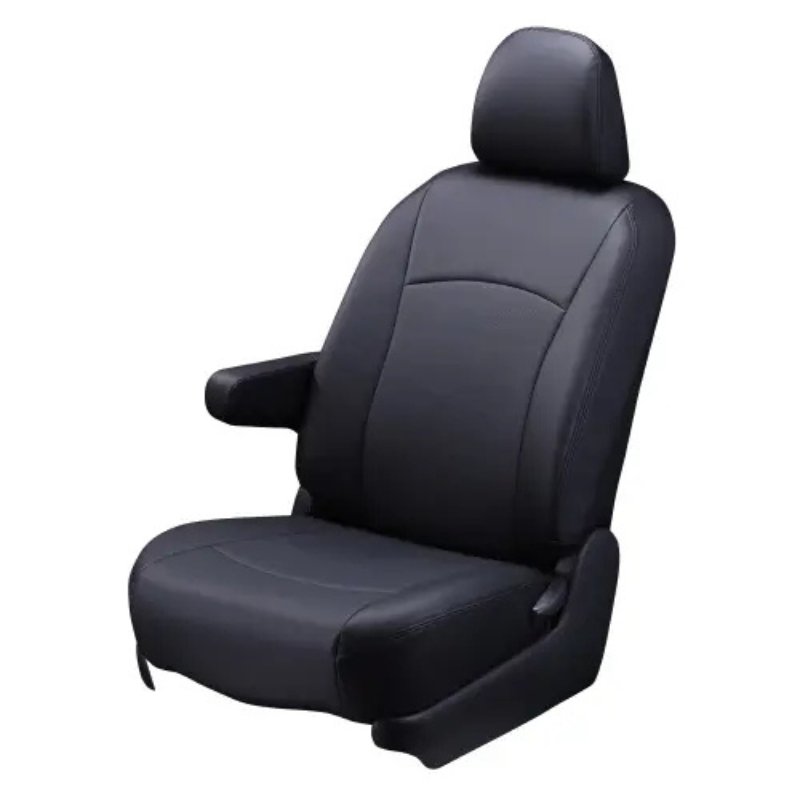 (ブラック) シートカバー Clazzio Jr タント ファンクロス LA650S / LA660S (R4/10-) クラッツィオ ED-6523 ターボ他 運転席ロングスライドシート