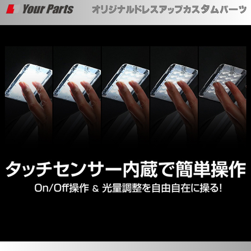 バックドアにLEDライトをインストール バックドア LEDライト ランドクルーザー 250系 R6/4- LANBO WD104168 増設タイプ アウトドア ランプ