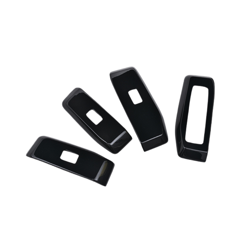 パワーウインドースイッチ部分 (ピアノブラック) 3Dインテリアパネル 4Pセット ランドクルーザー 250系 R6/4- LANBO LP1208-BM126 車 カスタム パーツ 内装