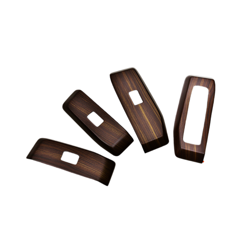 パワーウインドースイッチ部分 (ダークブラウン) 3Dインテリアパネル 4Pセット ランドクルーザー 250系 R6/4- LANBO LP1208-BM351 車 カスタム パーツ 内装