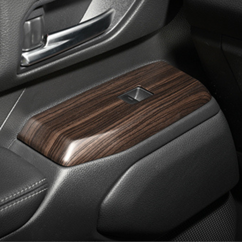 パワーウインドースイッチ部分 (ダークブラウン) 3Dインテリアパネル 4Pセット ランドクルーザー 250系 R6/4- LANBO LP1208-BM351 車 カスタム パーツ 内装