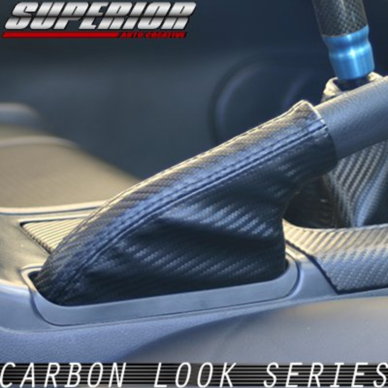 受注生産3week カーボンルック サイドブレーキブーツカバー シルビア S15系 車 カスタム パーツ 内装 おしゃれ ドレスアップ