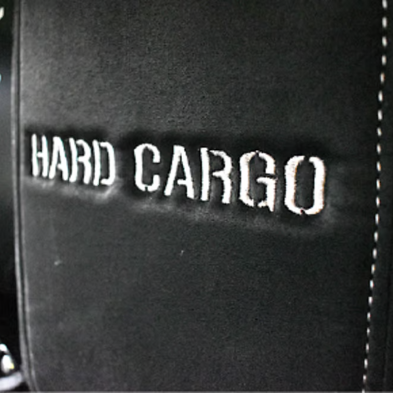 ダイヤステッチ (スエードタイプ) シートカバー 左右セット キャリイ DA16系 H25/9- HARD CARGO 一列目運転席+助手席セット