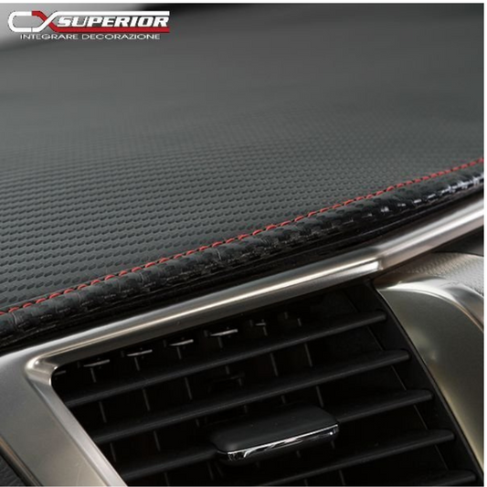 受注生産3week カーボンルック ダッシュマット アルファード 20系 H20/5-27/1 センタースピーカー無し レッドステッチ 車 カスタム パーツ 内装 おしゃれ