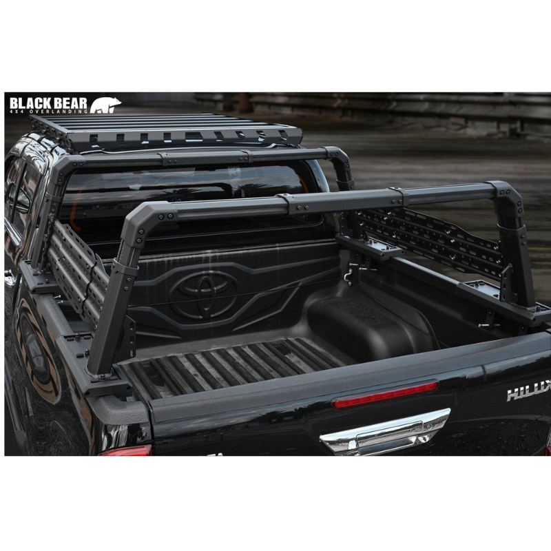 積載能力を強化 武装的ビジュアル ロールバー ハイラックス GUN125 H29/9- RB001 高強度アルミ合金