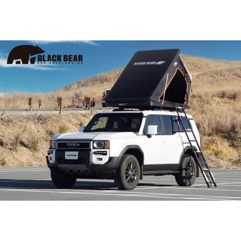 車用品屋が考えたテント ルーフトップテント ランドクルーザー 250系 R6/4- RFT121 タッチセンサーLEDライトバー搭載 W121タイプ アウトドア 車中泊