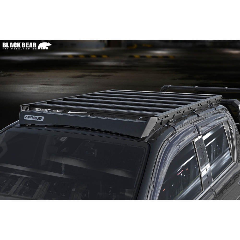 積載能力アップ ロータイプ ルーフラック ハイラックス GUN125 H29/9- RF001 車種専用設計 アウトドア 車中泊 キャンプ