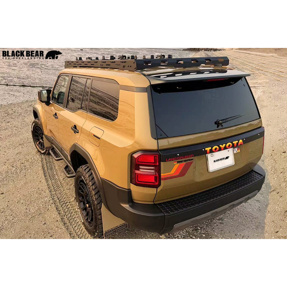 積載能力アップ ロータイプ ルーフラック ロングタイプ ランドクルーザー 250系 R6/4- RF002 車種専用設計 アウトドア 車中泊 キャンプ