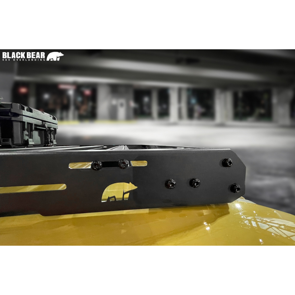 積載能力アップ ロータイプ ルーフラック ロングタイプ ランドクルーザー 250系 R6/4- RF002 車種専用設計 アウトドア 車中泊 キャンプ