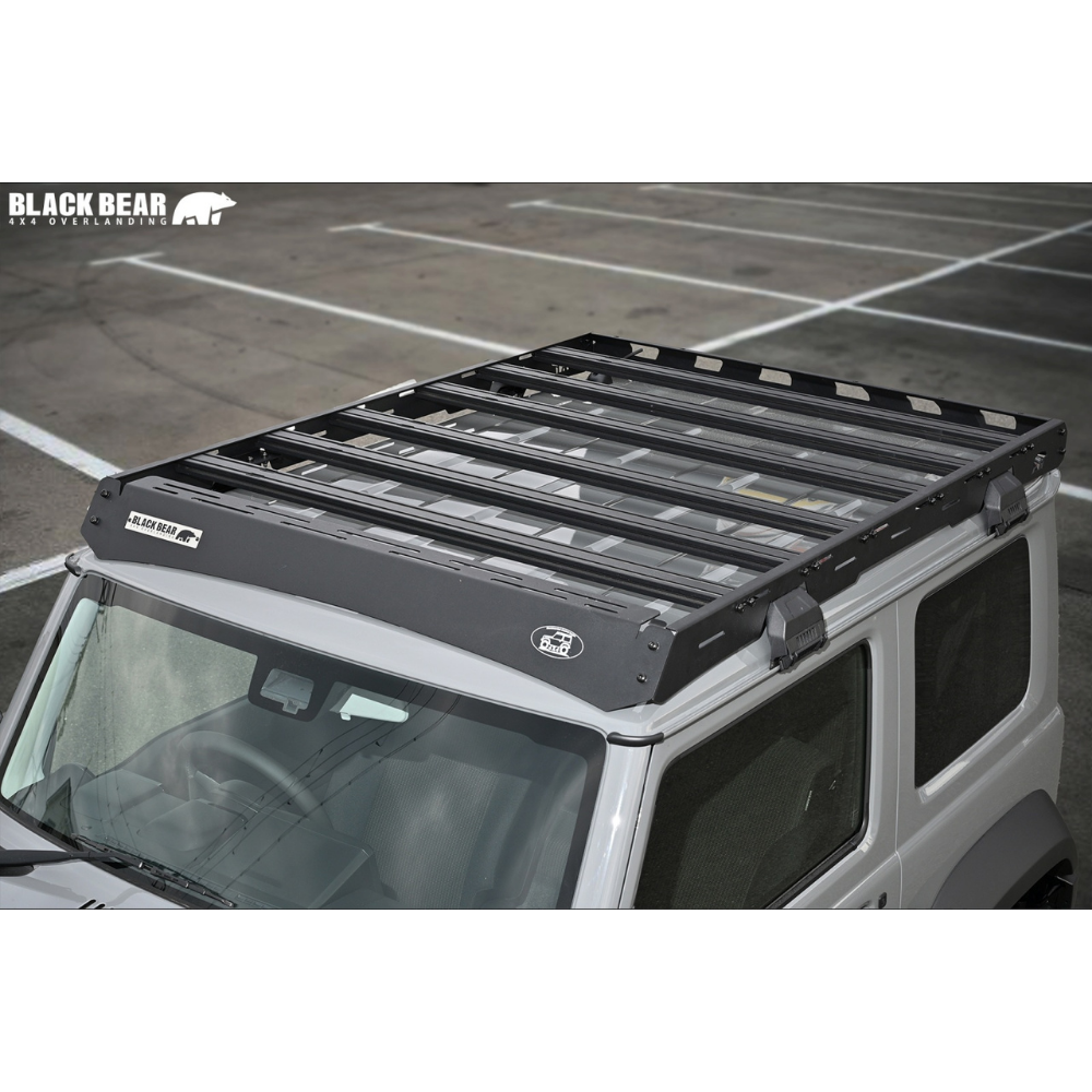 積載能力アップ ロータイプ ルーフラック ジムニー シエラ可 JB64W / 74W H30/7- RF004 車種専用設計 アウトドア 車中泊 キャンプ