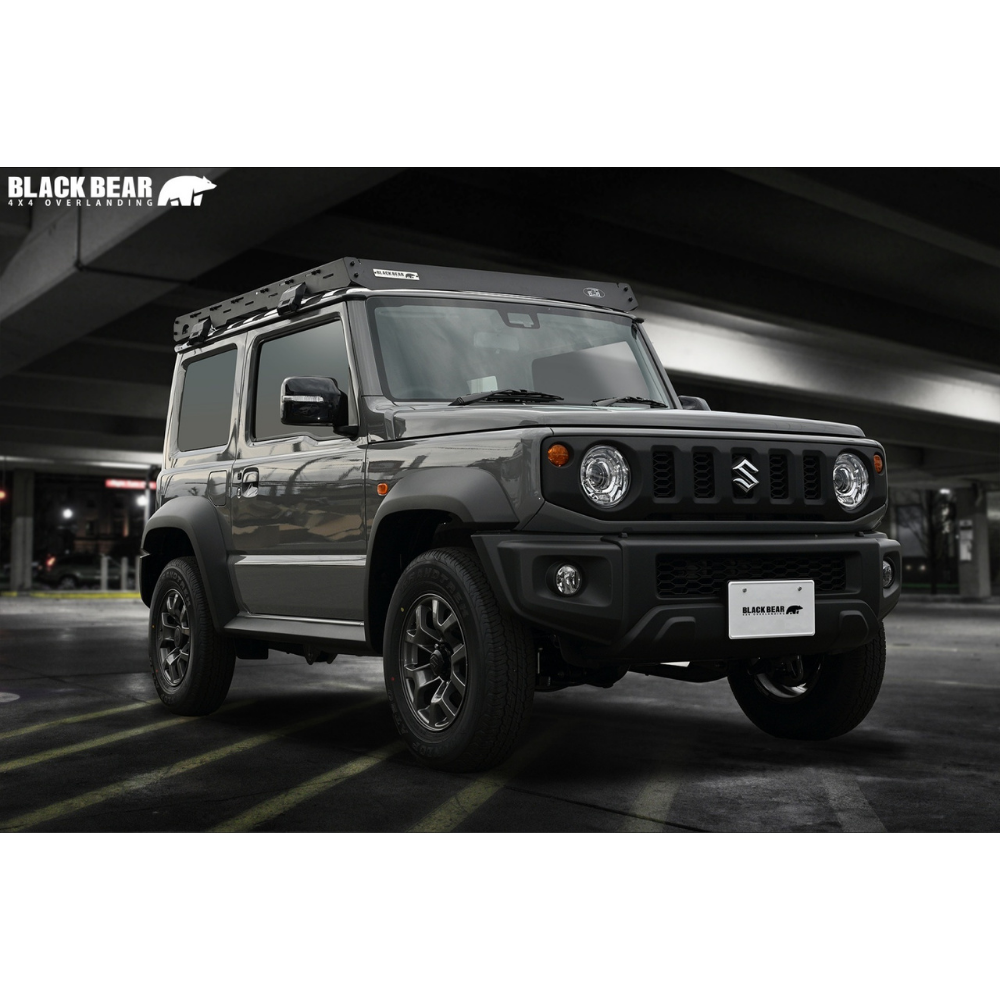 積載能力アップ ロータイプ ルーフラック ジムニー シエラ可 JB64W / 74W H30/7- RF004 車種専用設計 アウトドア 車中泊 キャンプ