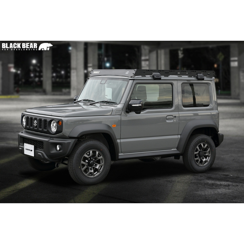積載能力アップ ロータイプ ルーフラック ジムニー シエラ可 JB64W / 74W H30/7- RF004 車種専用設計 アウトドア 車中泊 キャンプ