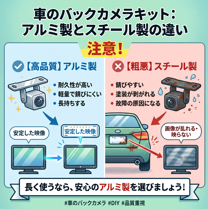 (ナビ購入時に一緒にお勧め)バックカメラ取付キット 新型 ハスラー MR52 / MR92 (R1/12-) 社外 バックカメラ を簡単固定