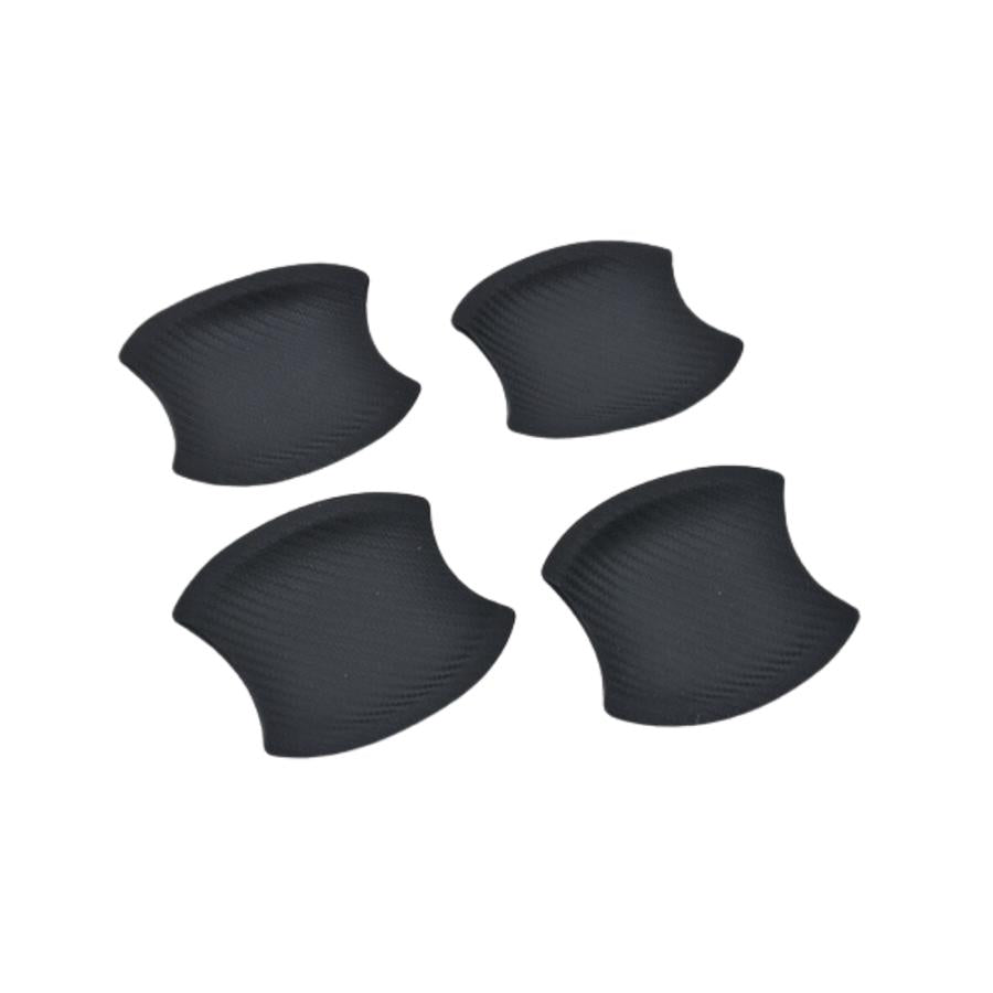 (カーボン調) 軟質ラバー ドアハンドルプロテクター ランドクルーザー 300系