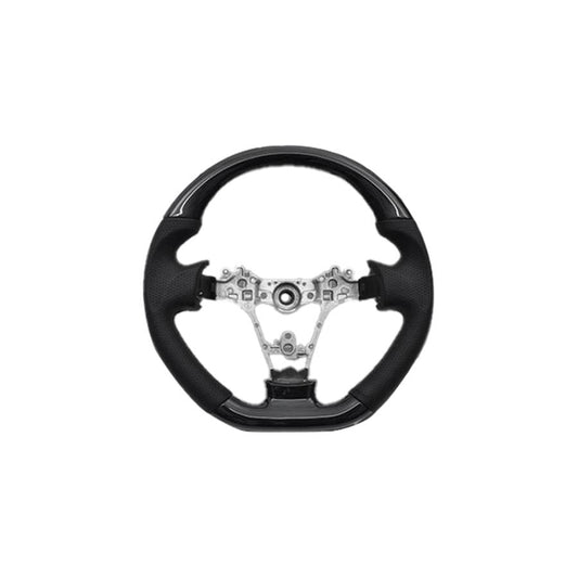 純正交換ステアリング (黒木目調) ガングリップステアリング プロボックス NCP160 (H26/8-) LANBO LSD006A