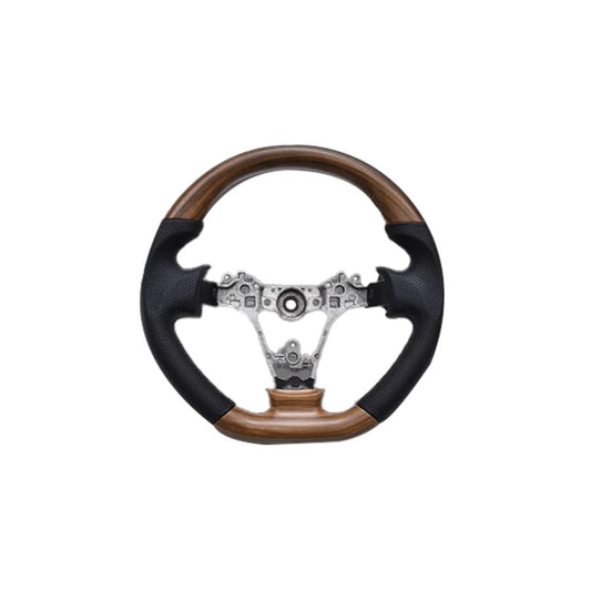 純正交換ステアリング (ライトブラウン) ガングリップステアリング プロボックス NCP160 (H26/8-) LANBO LSD006B