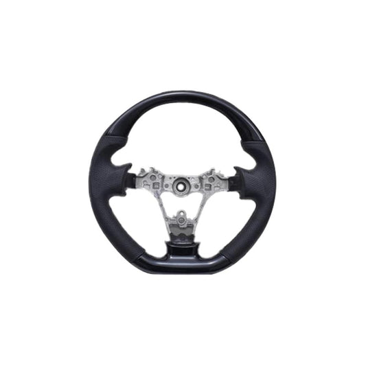 純正交換ステアリング (ピアノブラック) ガングリップステアリング プロボックス NCP160 (H26/8-) LANBO LSD006C