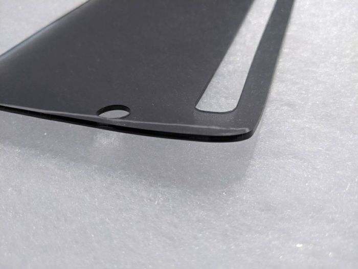 (ライトスモーク) ゴーストテールレンズカバー タイプ2 リフレクターカット設計 ハイゼットカーゴ S700系
