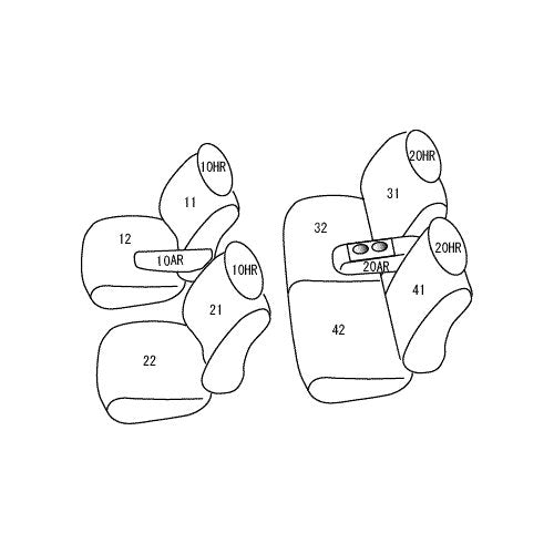 0641予約商品1.5ヶ月【ブラック】Clazzio クラッツィオシートカバーClazzio Jr エブリイワゴンDA64W (H19/7-H24/4)