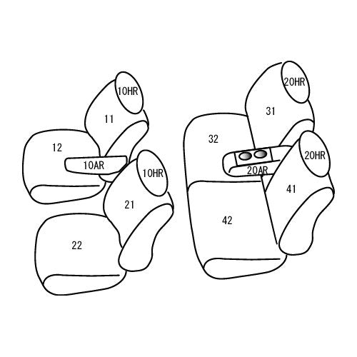 0642予約商品1.5ヶ月【アイボリー】Clazzio クラッツィオシートカバーClazzio Jr エブリイバンDA64V(H17/8-H19/7) ジョイン/ジョインターボ