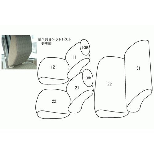 6032予約商品1.5ヶ月【アイボリー】Clazzio クラッツィオシートカバーClazzio Jr エブリイバンDA64V 6型(H24/5-H27/1) GA/PA/PC/PU