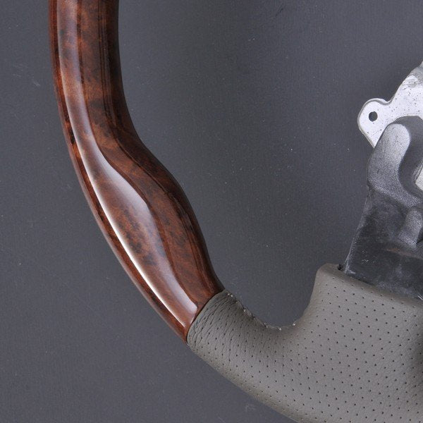 【茶木目】KAITO ノーマルステアリング エブリイワゴンDA64W(H17/8-) 純正エアバッグ対応