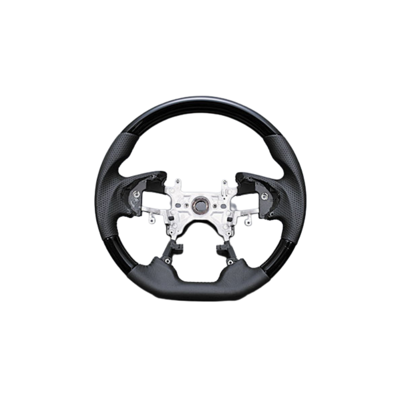 (ピアノブラック) ガングリップ コンビステアリング オデッセイ RC系 前中期 2013/11-2020/10 4本スポーク車用