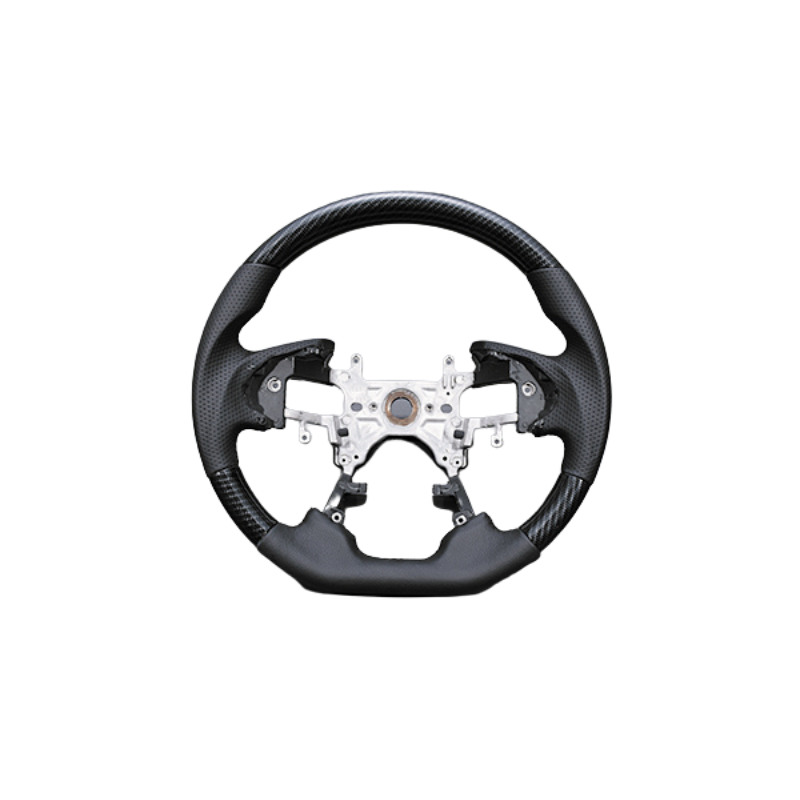 (カーボン調) ガングリップ コンビステアリング オデッセイ RC系 前中期 2013/11-2020/10 4本スポーク車用