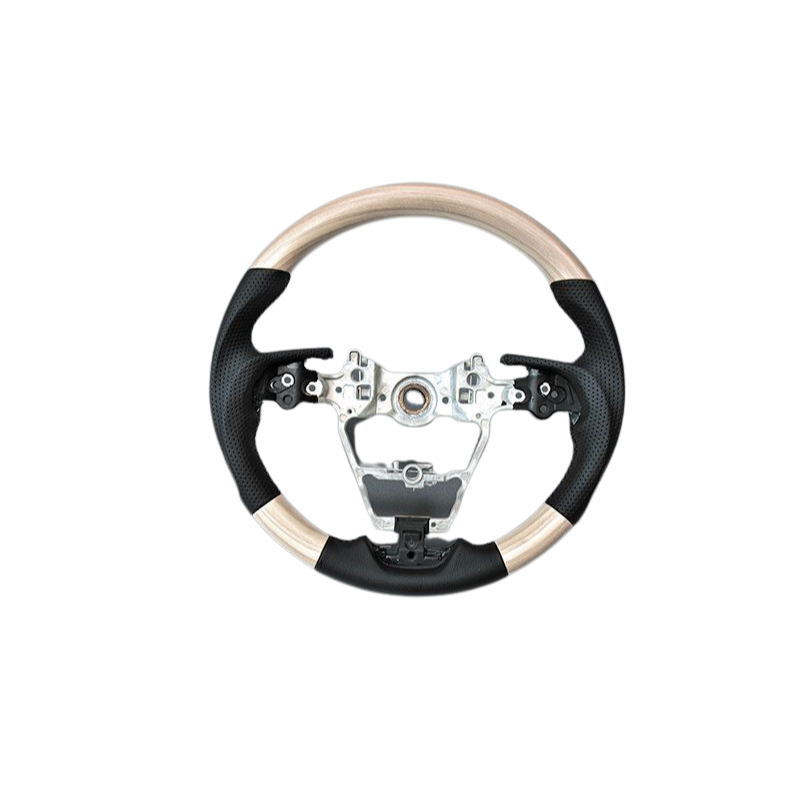 イタリア製 ステアリング ハリアー 80系 LANBO オリジナル コンビステアリング ST239