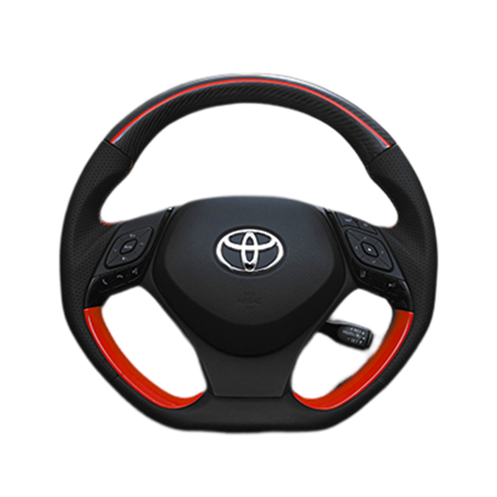 (レッドライン) ガングリップタイプ プレミアムカーボンステアリング C-HR ZYX10 / NGX50