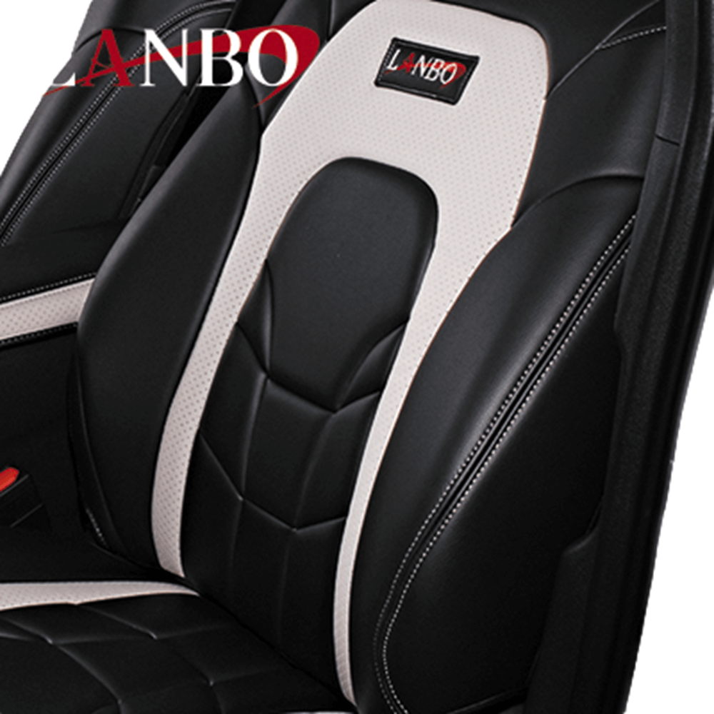 (ブラック×ホワイト) レザーシートカバー Type VOID ヴェルファイア VELLFIRE 30系 VOID-1773