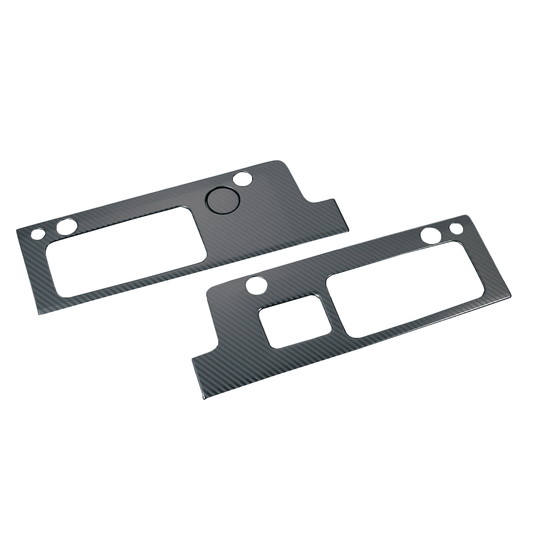 (立体カーボン調)  テールランプガーニッシュ 3Pセット ハイゼットトラック ジャンボ  S500P/S510P 後期 R3/12-