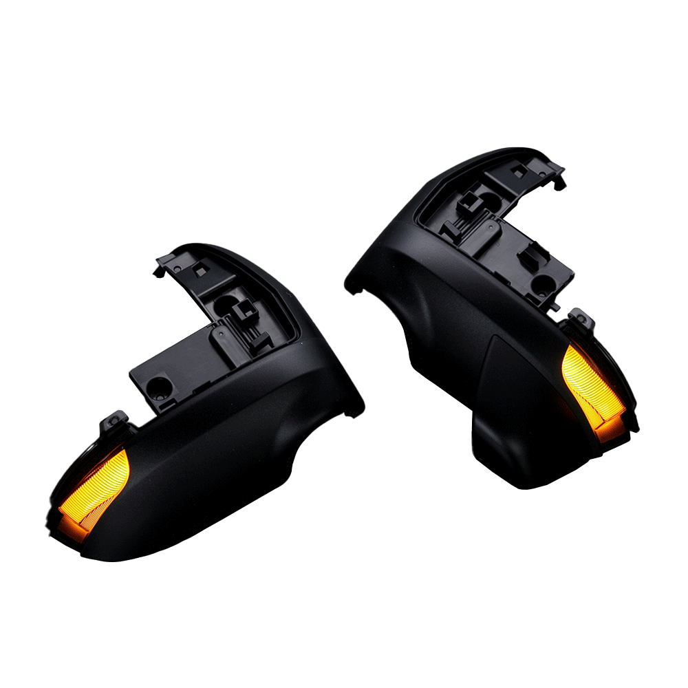 (スモークレンズ ウインカー機能のみ) 電動格納ミラー装着車用 LED ウィンカーレンズキット ハイゼットトラック ジャンボ S500P/S510P 後期 R3/12-