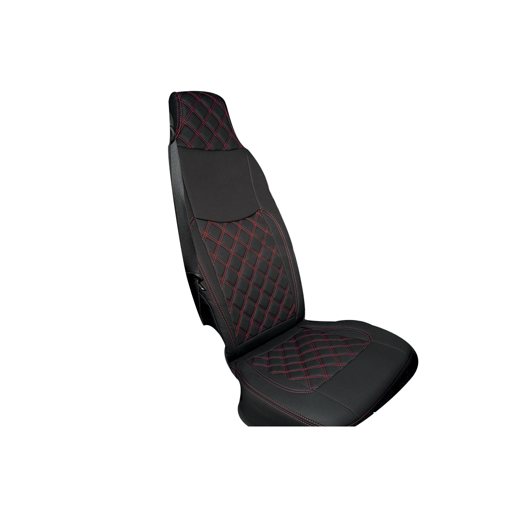 (レッドステッチ) キルティングレザーシートカバー スーパーキャリイ専用 DA16T キャリイトラック不可
