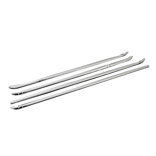 (メッキ仕上げ) SUS304ステンレス 鏡面ウィンドウトリム ハスラー/ハスラーハイブリッド MR52S/MR92S