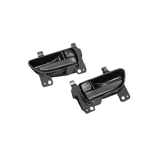 (ハンドル部:カーボン調)  インサイド ドアハンドル 純正交換タイプ2P 86 ZN6/BRZ ZC6 インプレッサ/GE GH GR GV/エクシ―ガ YA/フォレスター SHJ SH5