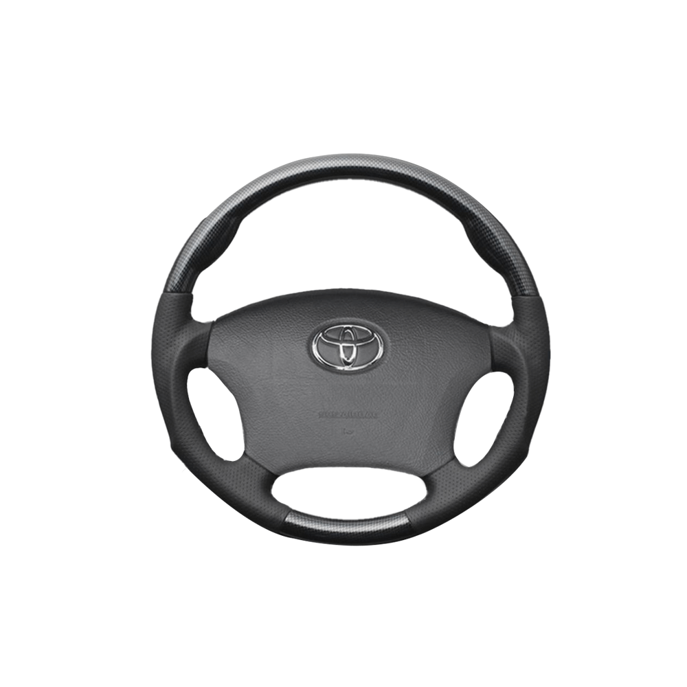 (ブラックカーボン調) お得な3点セット パネル15P+ステアリング+シフトノブ ハイエース / レジアスエース 200系 1型 ワイド車