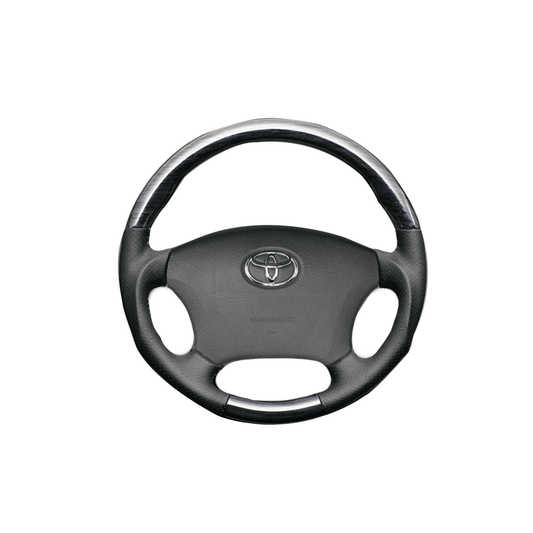 (黒木目) お得な3点セット パネル35P+ステアリング+シフトノブ ハイエース / レジアスエース 200系 1型 標準車