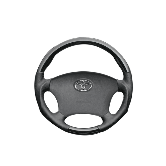 (ピアノブラック) お得な3点セット パネル15P+ステアリング+シフトノブ ハイエース / レジアスエース 200系 2型 ワイド車