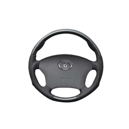 (ブラックカーボン調) お得な3点セット パネル15P+ステアリング+シフトノブ ハイエース / レジアスエース 200系 3型 前期 ワイド車