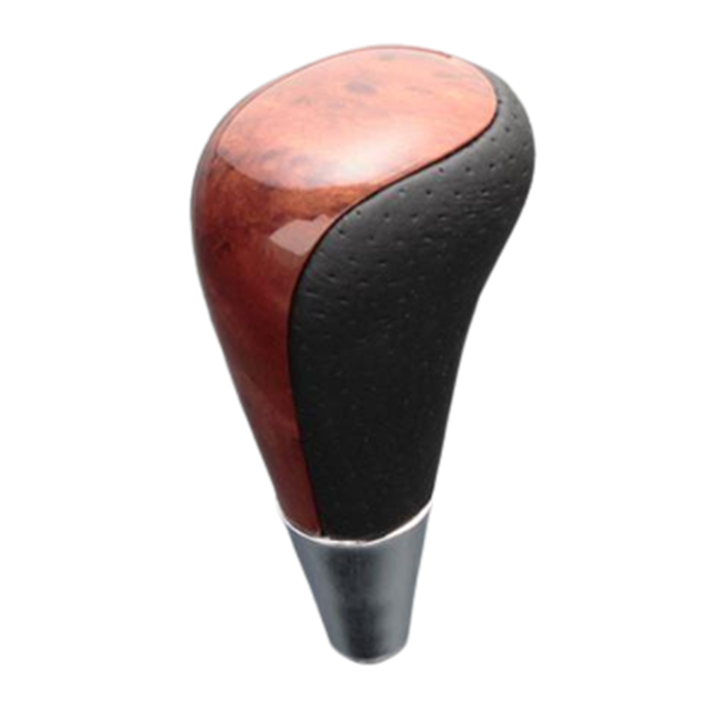 (茶木目×パンチングレザー) ロングタイプ シフトノブ アリオン T260系 前期・中期 FEGGARI SLT22C-034-003