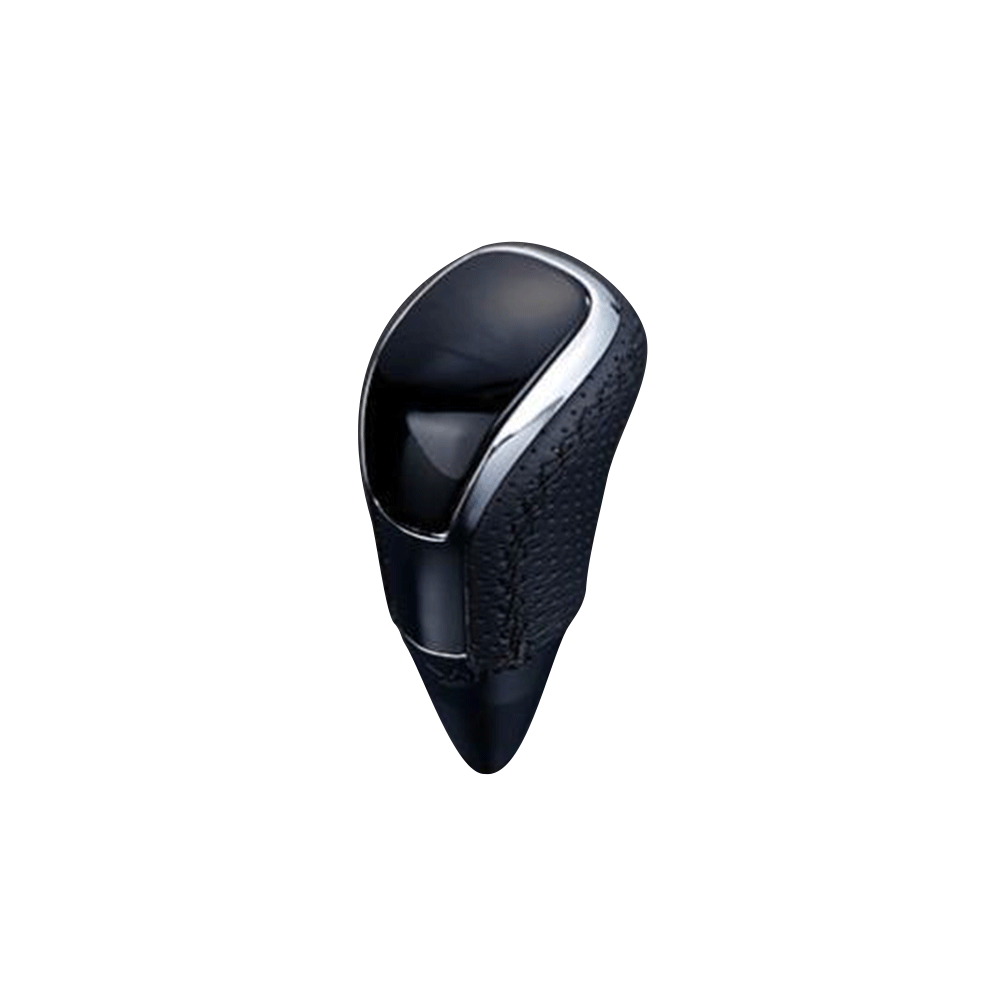 (ピアノブラック×ブラックユーロステッチ) Vタイプロングタイプ シフトノブ エスティマ AHR20系 4型 FEGGARI STV126EBKL-023