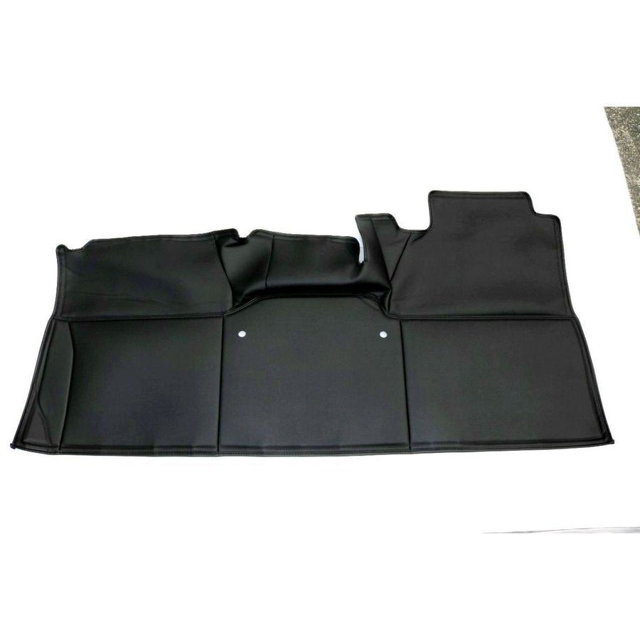 (フロントリアセット デラックス専用 ブラックレザー ) キャラバンNV350 標準ボディ DX グレード専用 デッキカバーセット DYP 新車 / VX 対応